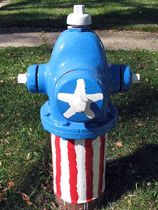 130 S. Michigan- Stars and Stripes